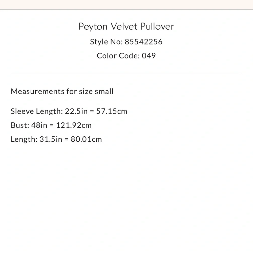 Free People We the Free Peyton Velvet Pullover Top in First Pace NWOT - Picture 5 of 8